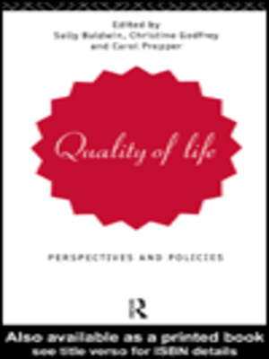 cover image of Quality of Life